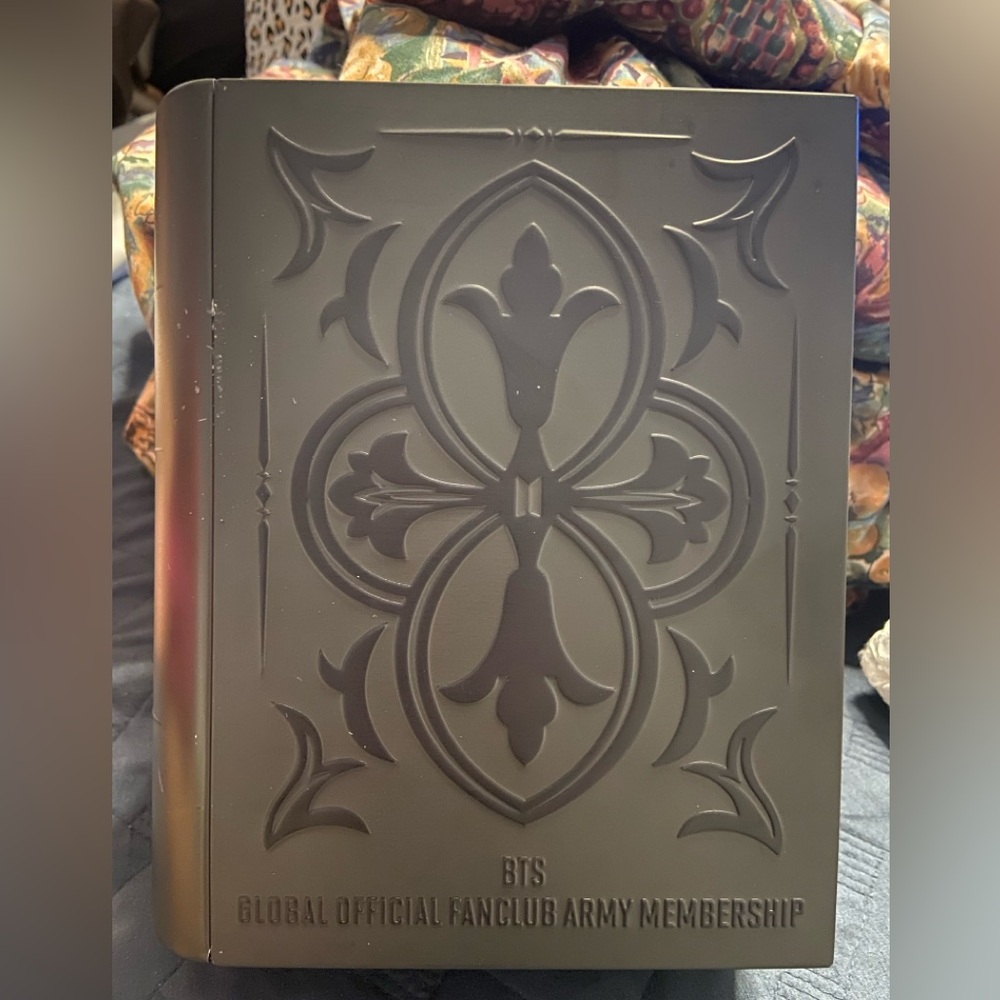 BTS GLOBAL OFFICIAL FAN CLUB ARMY Membership Tin Book Box *ONLY